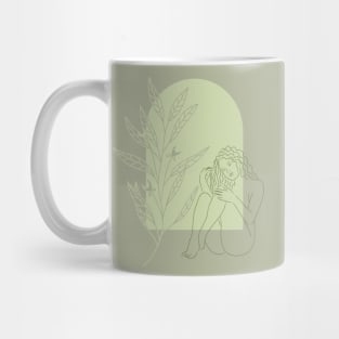 Woman of the Wild - Minimalist Cozy Nature Design Mug